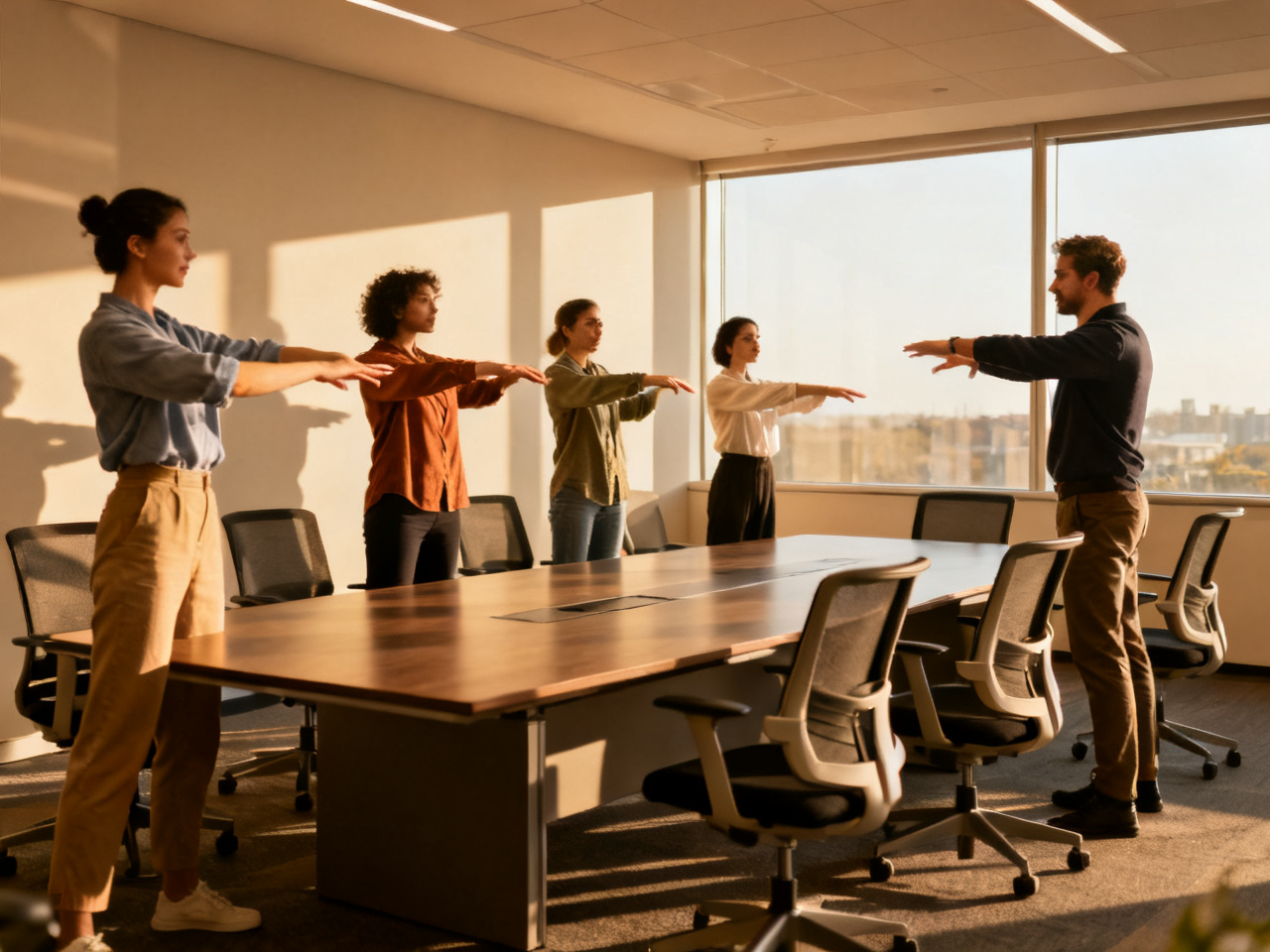 Braxylonzol office movement warmup